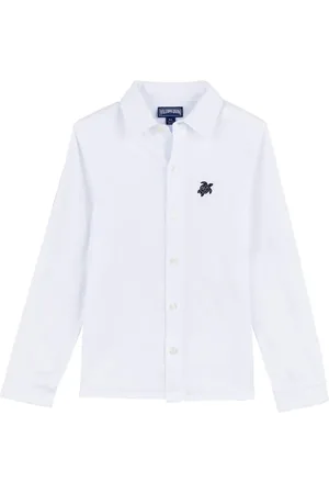 Vilebrequin Camisa con logo bordado