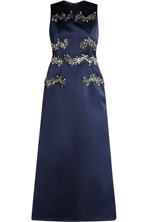 DICE KAYEK Vestido con detalles de strass