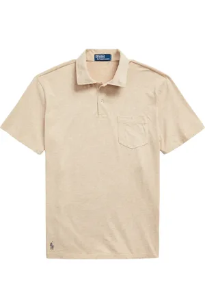 Ralph Lauren Playera tipo polo con bolsillo en el pecho