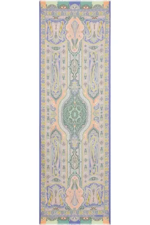 Etro Mascada con estampado floral