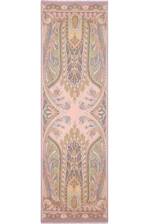 Etro Mascada con follaje estampado