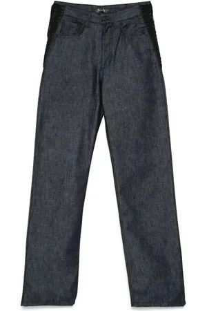MUGLER Jeans rectos con cordones