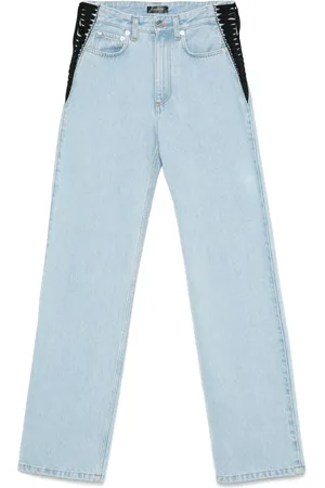 MUGLER Jeans rectos con cordones
