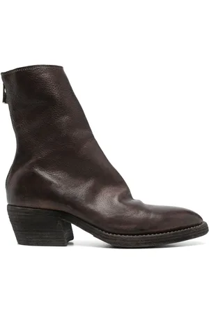 GUIDI Botas con agujetas