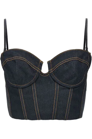 ZIMMERMANN Top estilo corset Crush
