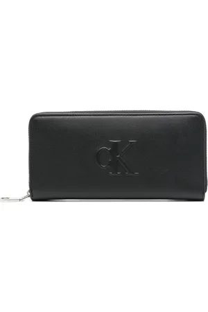 Calvin Klein Cartera con cierre en el contorno