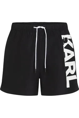 Karl Lagerfeld Shorts de playa con logo