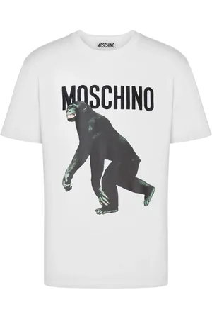 Moschino Playera con logo estampado
