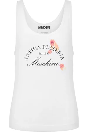 Moschino Chaleco con eslogan estampado