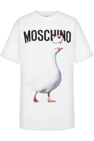 Moschino Playera con logo estampado