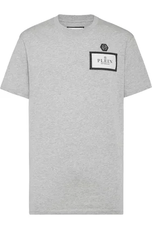 Philipp Plein Playera con parche del logo