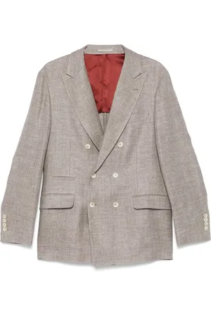 Brunello Cucinelli Blazer con doble botonadura