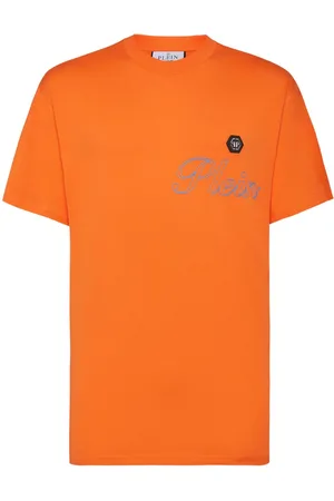 Philipp Plein Playera con logo estampado