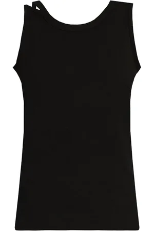 YOHJI YAMAMOTO Camiseta con cuello redondo