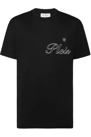 Philipp Plein Playera con logo estampado
