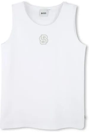HUGO BOSS Camiseta con logo bordado