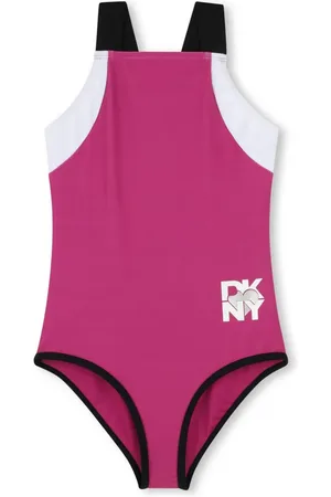 DKNY Traje de baño con logo estampado