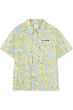 Givenchy Camisa con conchas de mar estampadas