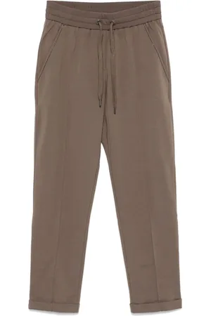 Brunello Cucinelli Pantalones con costuras en relieve