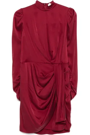 ZIMMERMANN Vestido corto con diseño drapeado