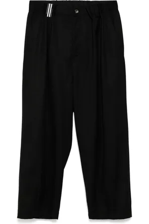 Marina Yee Pantalones con dobladillo vuelto