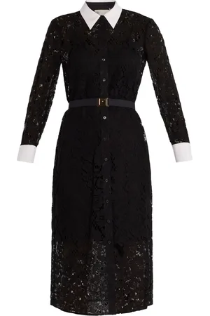 Tory Burch Vestido camisero de encaje