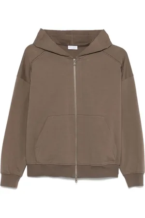 Brunello Cucinelli Hoodie con detalle de cadena Monili