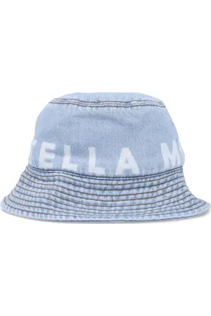 Stella McCartney Gorro de pescador con logo estampado