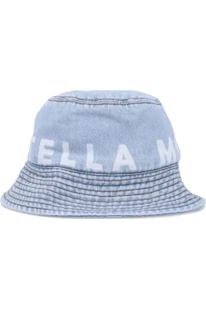 Stella McCartney Gorro de pescador con logo estampado