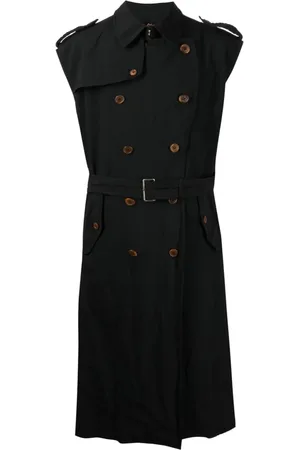 Comme des Garçons Gabardina sin mangas