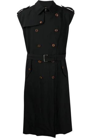 Comme des Garçons Gabardina sin mangas