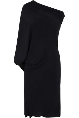 Rick Owens Vestido corto con hombro descubierto