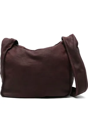 GUIDI Bolsa de hombro de cuero