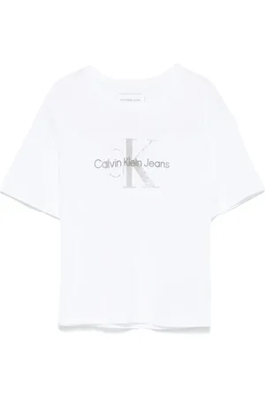 Calvin Klein Playera con logo de goma