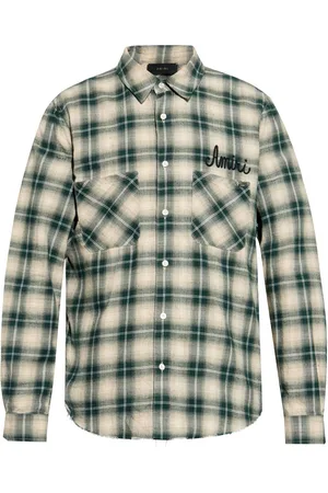 AMIRI Camisa con cuadros estampados