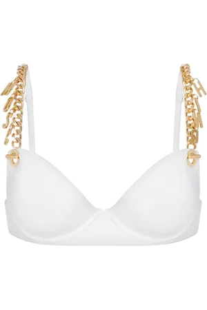 Moschino Top de bikini con cadena