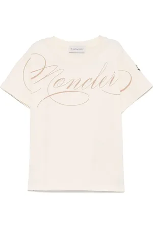 Moncler Playera con logo estampado