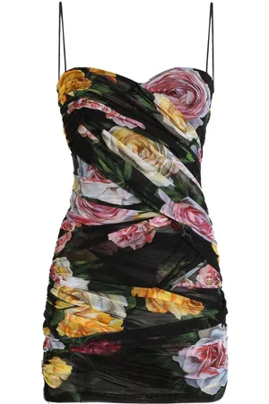 Dolce & Gabbana Vestido corto con estampado floral