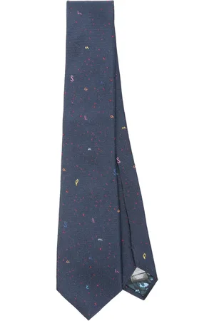 Paul Smith Corbata con motivo en jacquard