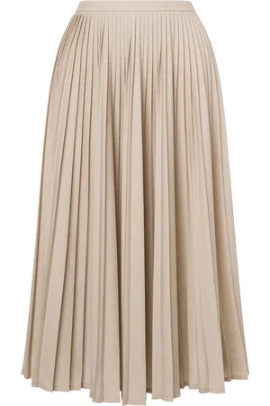 Serafini Falda midi con diseño plisado