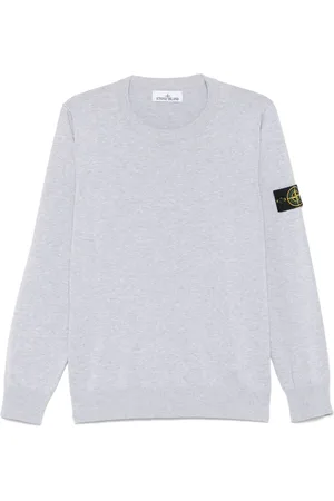 Stone Island Suéter con distintivo Compass