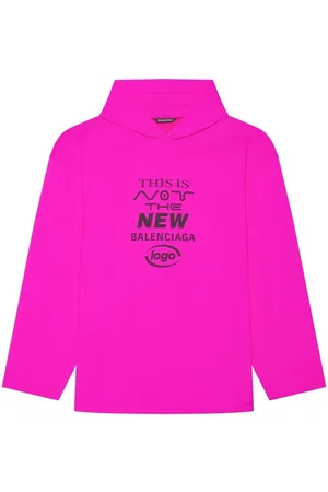 Balenciaga Playera manga larga con capucha