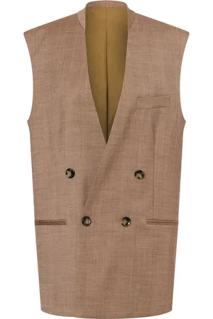 Serafini Chaleco con doble botonadura