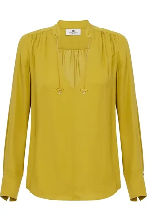 Elisabetta Franchi Blusa con dije del logo