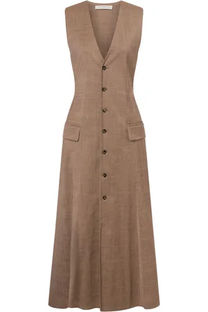 Serafini Vestido con botones