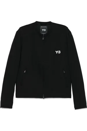 Y-3 Chamarra con logo estampado
