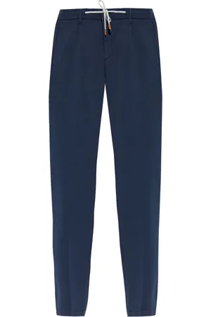 ELEVENTY Pantalones chinos con cordones en la pretina