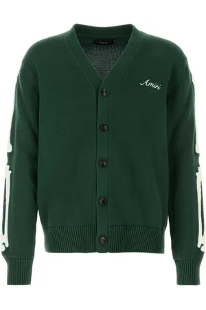 AMIRI Cárdigan con huesos bordados