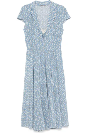 ERMANNO SCERVINO Vestido midi con estampado floral