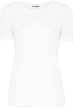 Jil Sander Playera manga corta con cuello redondo